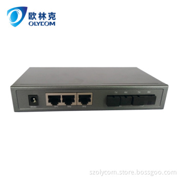 2fiber +3RJ45 Fiber Switch (TA723-FE/S25)